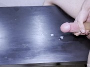 EDGING & CUMMING: Intense Orgasm and Big Cumshot Explosion