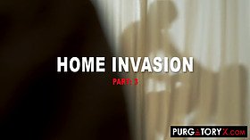Purgatoryx home invasion part trio with Bella Jane