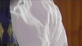 The sexy blonde takes over at the customer service, begging for a deep and
