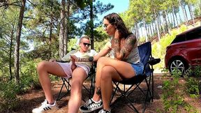 Public Anal fucking in nature!