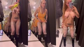 mode voyeur dans la cabine d essayage