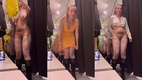 mode voyeur dans la cabine d essayage ♥♥♥