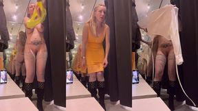 mode voyeur dans la cabine d essayage