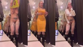 mode voyeur dans la cabine d essayage