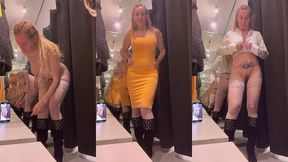 mode voyeur dans la cabine d essayage