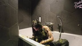 Leohex Swimsuit Filling in the Sludge Bath