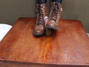 Goddess JMACC - Under my boots, your dick is nothing (Trailer)