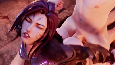 (Long) League Of Legends Kaisa SFM Group Sex