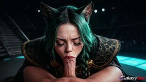 i took an alien cat to the royal opera house in space [ai]