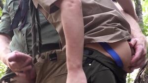 ScoutBoys: Scoutmaster Wolf plus Scout Ian breeding