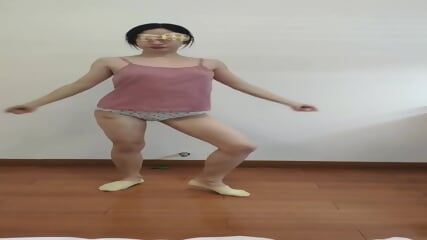 Asian naked dancing.