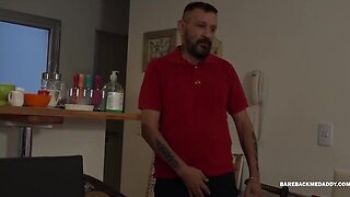 Teenage Cedric Barebacks Dad Migue