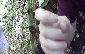 Bear Cub Blows a Load in His Mouth and Swallows