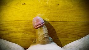 This is how I beat the sperm out of my cock with a vibrator!