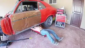 Brock Cooper - Garage Stroke And Sperm