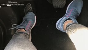 A ride from gym in my stinky gym shoes