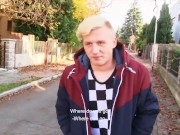 CZECH HUNTER 487 -  Hot Blonde Twink Takes On A Dick With Pleasure