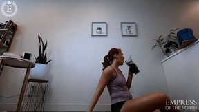 Personal Trainer Fail - POV with Out-of-Shape Plump Empress