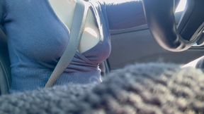 Sexy Car Ride with Artemisia Love driving around Los Angeles Showing big tits OF@ArtemisiaLove101
