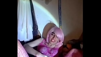 PINK HAIR AND JERKING OFF TO MY WEALTHY FAN ,CUMSHOOT AND SHAKING MY ASS, SUCKING BANANA FOREPLAY AND STICKER ICECREAM BUTTPLUG (COMMENT, LIKE,SUBSCRIBE AND ADD ME AS A FRIEND FOR MORE PERSONALIZED VIDEOS)