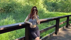 Public Park Creampie: Amateur Beauty Gets Filled