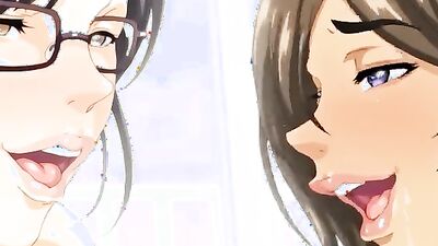 Mifl's Big Tits Get Pounded in a Ravishing Threesome Anime Porn