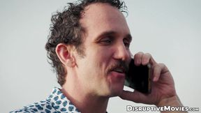 DILF Greg McKeon anal pounds twink Garrett Kinsleys gaping ass