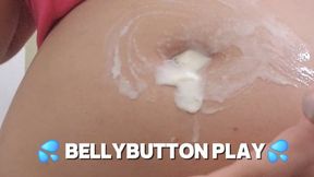 Bellybutton Filled with Ice Cream – Sticky & Sweet Play