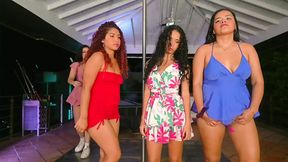 Two latinas fuck her friend's pussy&#x1F32E;&#xFE0F; and ass&#x1F351; in a mansion