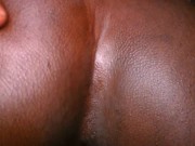EBONY ANAL CREAMPIE...FINGERING POV