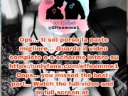 Mi annoio e decido di fargli un pompino bavoso da sotto il tavolo