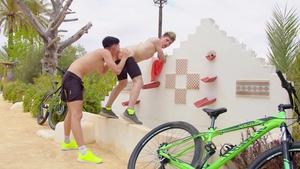 Biker Boys Go Full Throttle in the Park