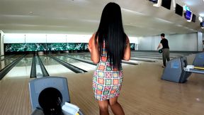 Young Thai MILF with booty fucked on amateur video after bowling