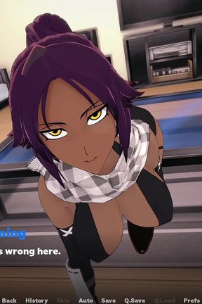 Dream Corruption V.1 Yoruichi - Love Scene (handjob &amp; Facial)