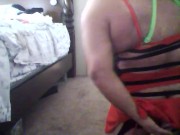 self Bondage solo gurl with Vibrator