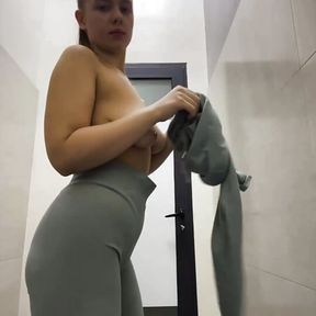 Anal fucking and Train in the gym