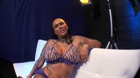 POV kitty with big tits gives a tasty blowjob