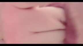 Watch Me Fuck My Little Pussy with My Huge BBC Dildo