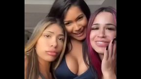 Nome? Redes sociais? Algu&eacute_m conhece elas? 3 gostosas querendo dar o cu