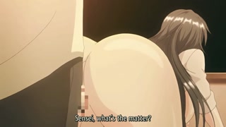 Big Boobed Teacher with Glasses Likes to Fuck in Missionary | Hentai