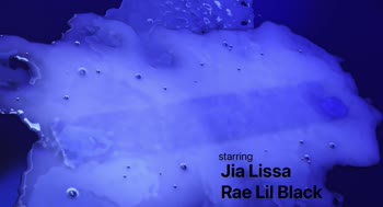 Jia Lissa and Rae Lil Black by Aliens for a Creamy Rendezvous