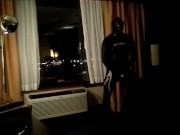 orca jerks off in the shadows