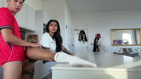 i fucked my busty hindu wife on the countertop to celebrate england s world cup victory—yasmina khan