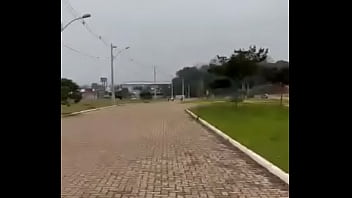 Cb Twister passando a xibata na Tenere 250