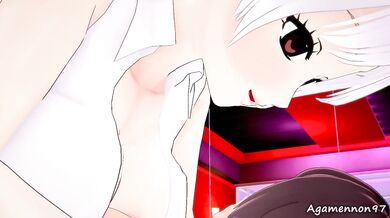 Sophie Grows Into a Busty Giantess With A Size Fetish