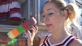 cute blonde cindy loo gets fucked in her tight pussy