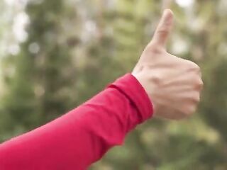 Hot hitchhiker Eva Lexx got her 1st anal-act of love with a stranger who banged her hard in the booty FLX006P01