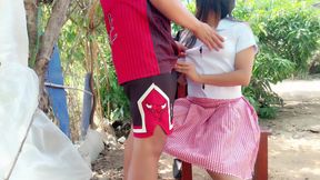 INDIAN DESI INNOCENT TEEN STUDENT FUCK IN THE WOODS BU ABNORMAL GUY