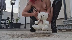 BIG ASS PLUSH HUMILIATION – Pee Tease & Booty Squash Control