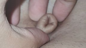 Bellybutton fingering innie to outie